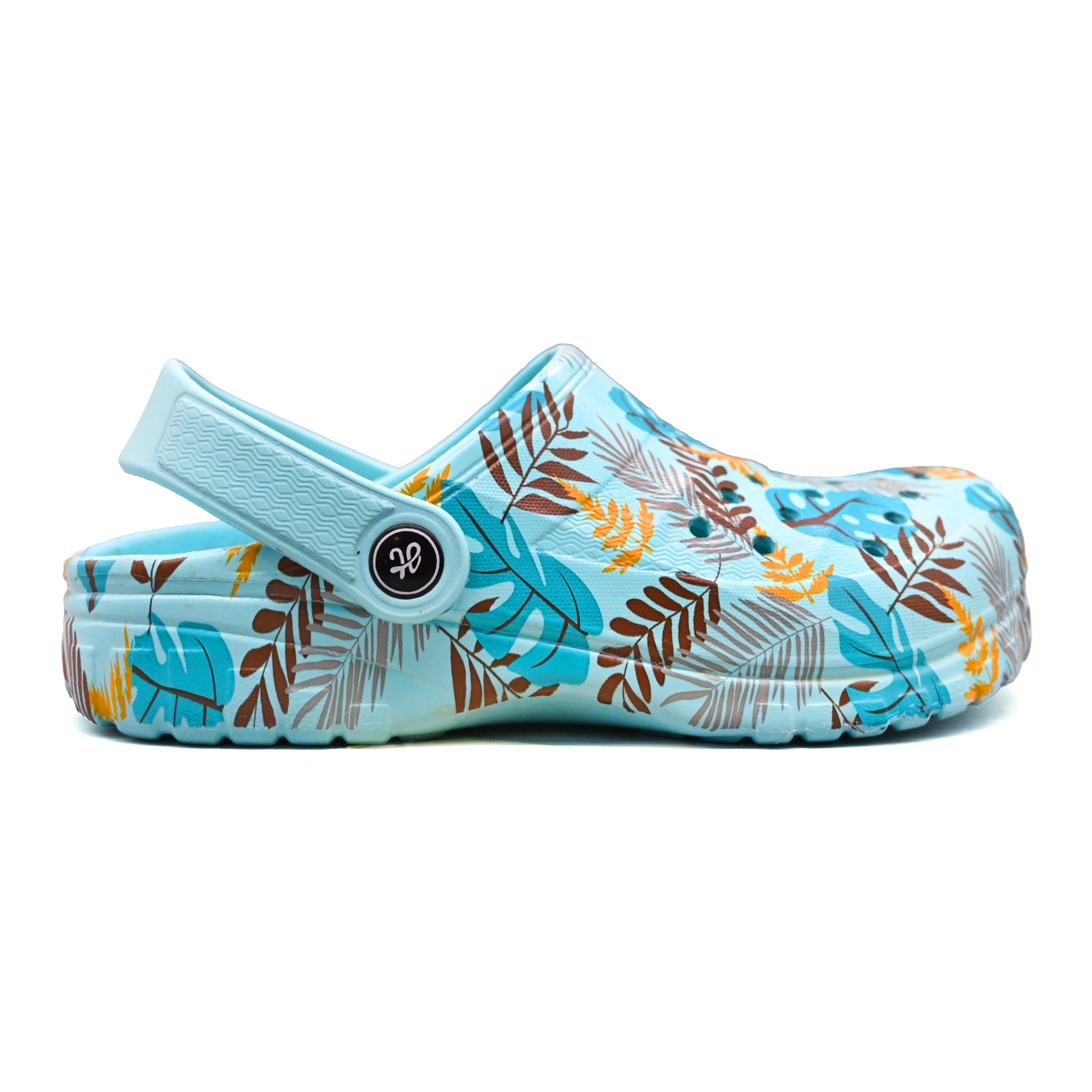 Hippies Print - Aqua Blossom - Umoja Africa Kenya